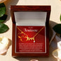 To My Soulmate - On My Heart - Best Gift for Scripted Love Necklace