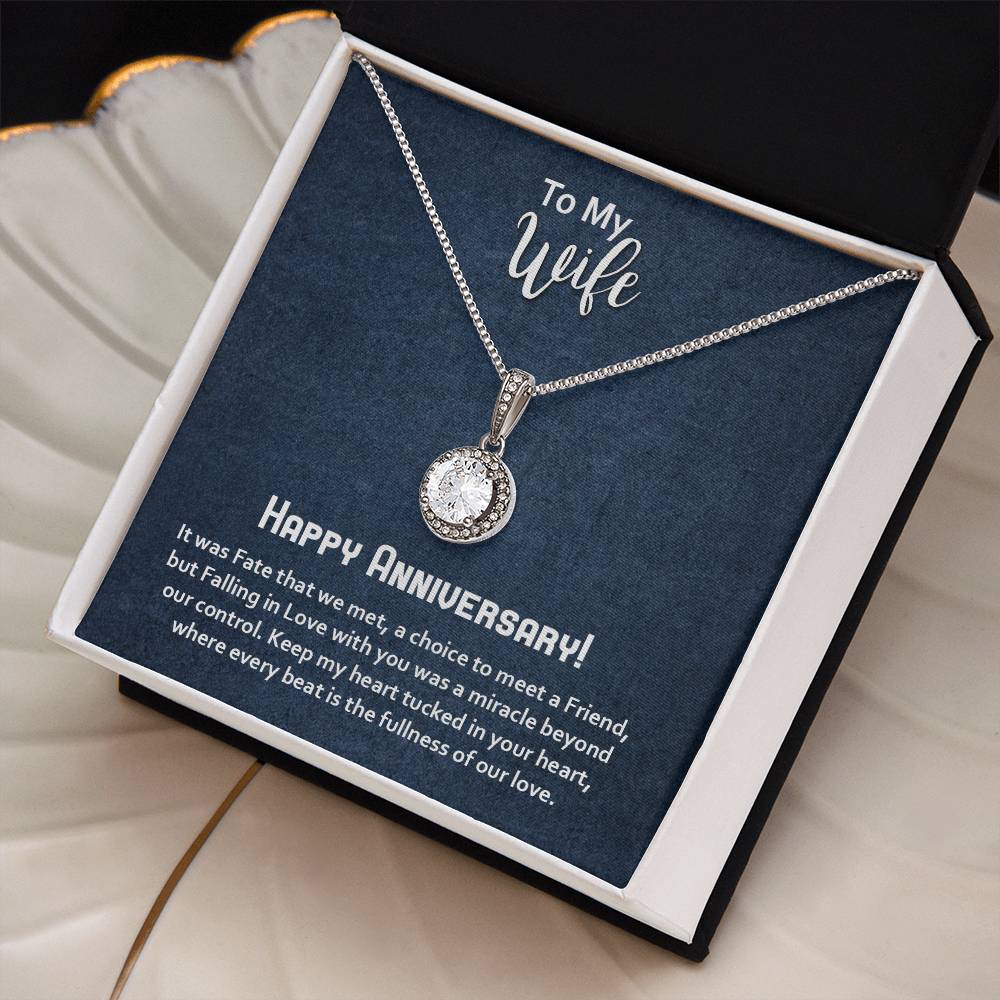 Best Anniversary Gift for Wife, Amazing Gift for Wife, Eternal Hope Necklace Gift For Wife