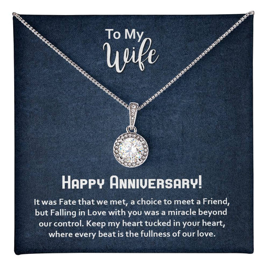 Best Anniversary Gift for Wife, Amazing Gift for Wife, Eternal Hope Necklace Gift For Wife