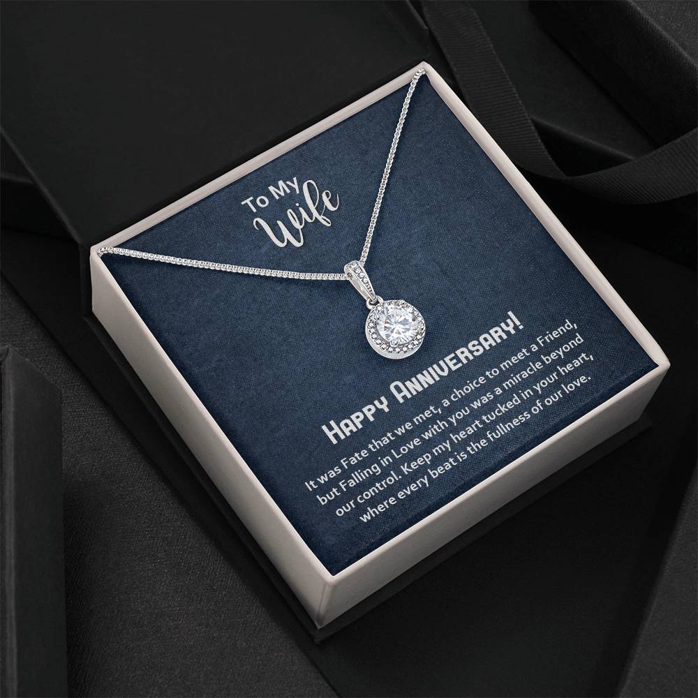 Best Anniversary Gift for Wife, Amazing Gift for Wife, Eternal Hope Necklace Gift For Wife