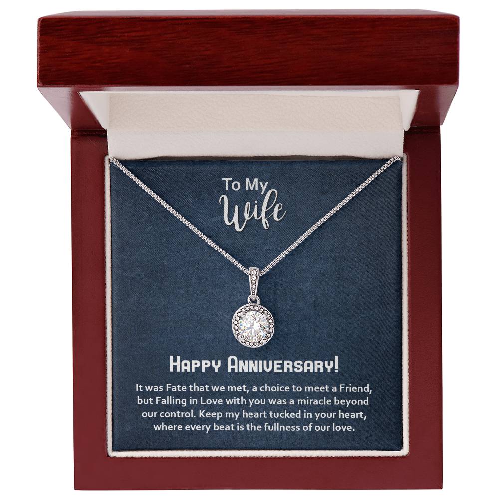 Best Anniversary Gift for Wife, Amazing Gift for Wife, Eternal Hope Necklace Gift For Wife