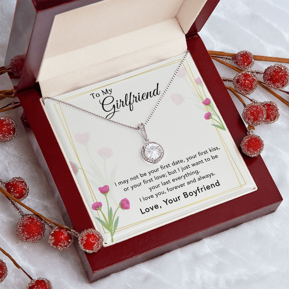 To My Girlfriend - Best Gift For Valentine - Eternal Hope Necklace