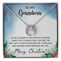 Grandma - Enriched my Life - Christmas Gift - Lucky In Love Necklace