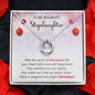 Stepdaughter -Joyful - Christmas gift - Lucky In Love Necklace