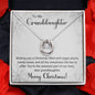 Granddaughter - Sweetest - Christmas gift - Lucky In Love Necklace