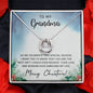 Grandma - Enriched my Life - Christmas Gift - Lucky In Love Necklace