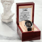 Father's Day Special Gift - Happy Father's Day -  Men's Openwork Watch