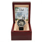 Father's Day Special Gift - Happy Father's Day - Men's Openwork Watch