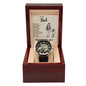 Father's Day Special Gift - Happy Father's Day -  Men's Openwork Watch