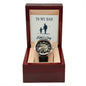 Father's Day Special Gift - Happy Father's Day - Men's Openwork Watch