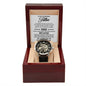 Father's Day Special Gift - Happy Father's Day -  Men's Openwork Watch
