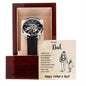 Father's Day Special Gift - Happy Father's Day -  Men's Openwork Watch