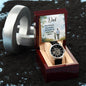 Father's Day Special Gift - Happy Father's Day - Men's Openwork Watch