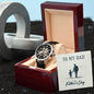 Father's Day Special Gift - Happy Father's Day - Men's Openwork Watch