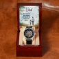 Father's Day Special Gift - Happy Father's Day - Men's Openwork Watch