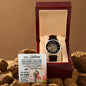 To My Husband - Anniversary  Gift For Husband - Men's Openwork Watch