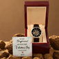 To My Boyfriend -  Best Gift For Valentine's Day - Openwork Watch