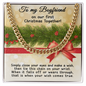 To My Boyfriend - Christmas Gift - Cuban Link Chain