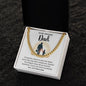 Father's Day Special Gift - Happy Father's Day - Cuban Link Chain