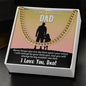 Father's Day Special Gift - Happy Father's Day - Cuban Link Chain