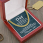 Father's Day Special Gift - Happy Father's Day - Cuban Link Chain