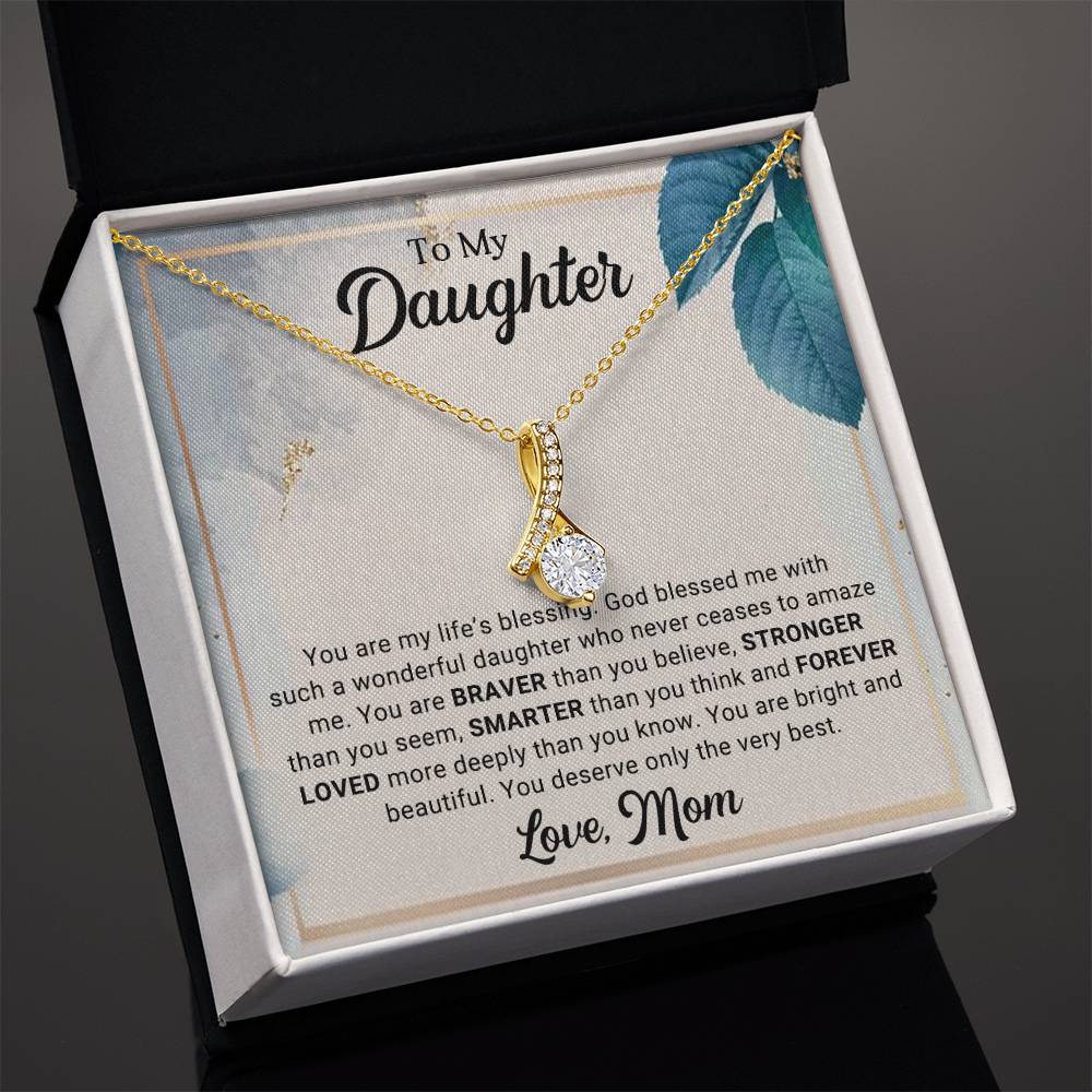 To My Daughter - Alluring Beauty Necklace