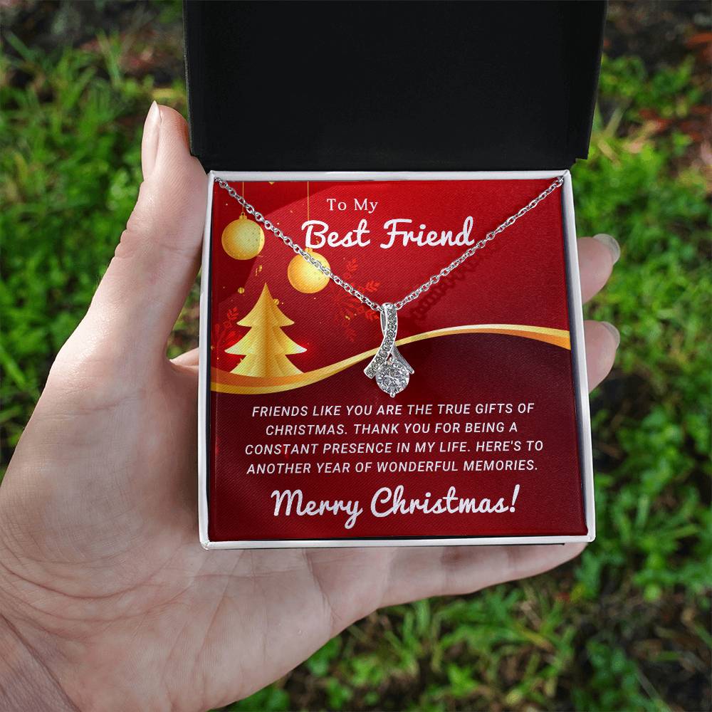 Best Friend - True-Gift - Christmas gift - Alluring Beauty Necklace