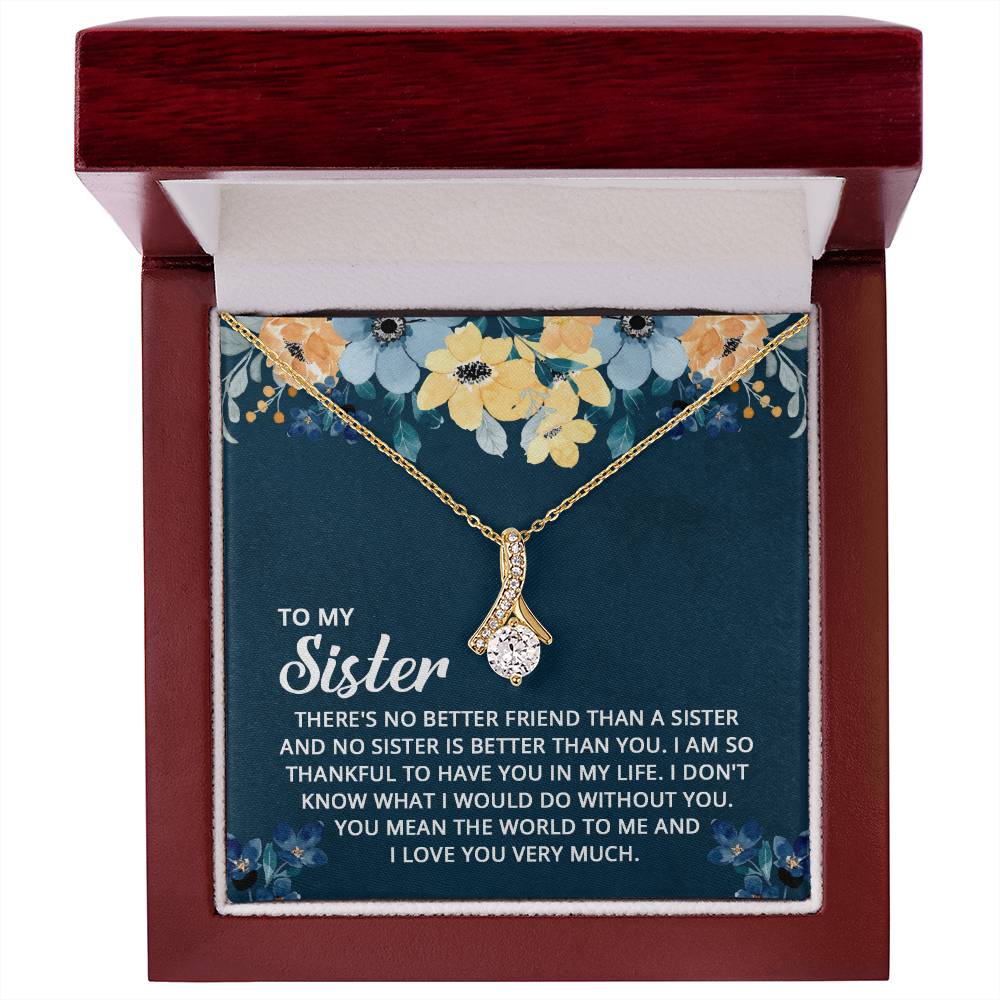 Gift for Sister -  Alluring Beauty Necklace