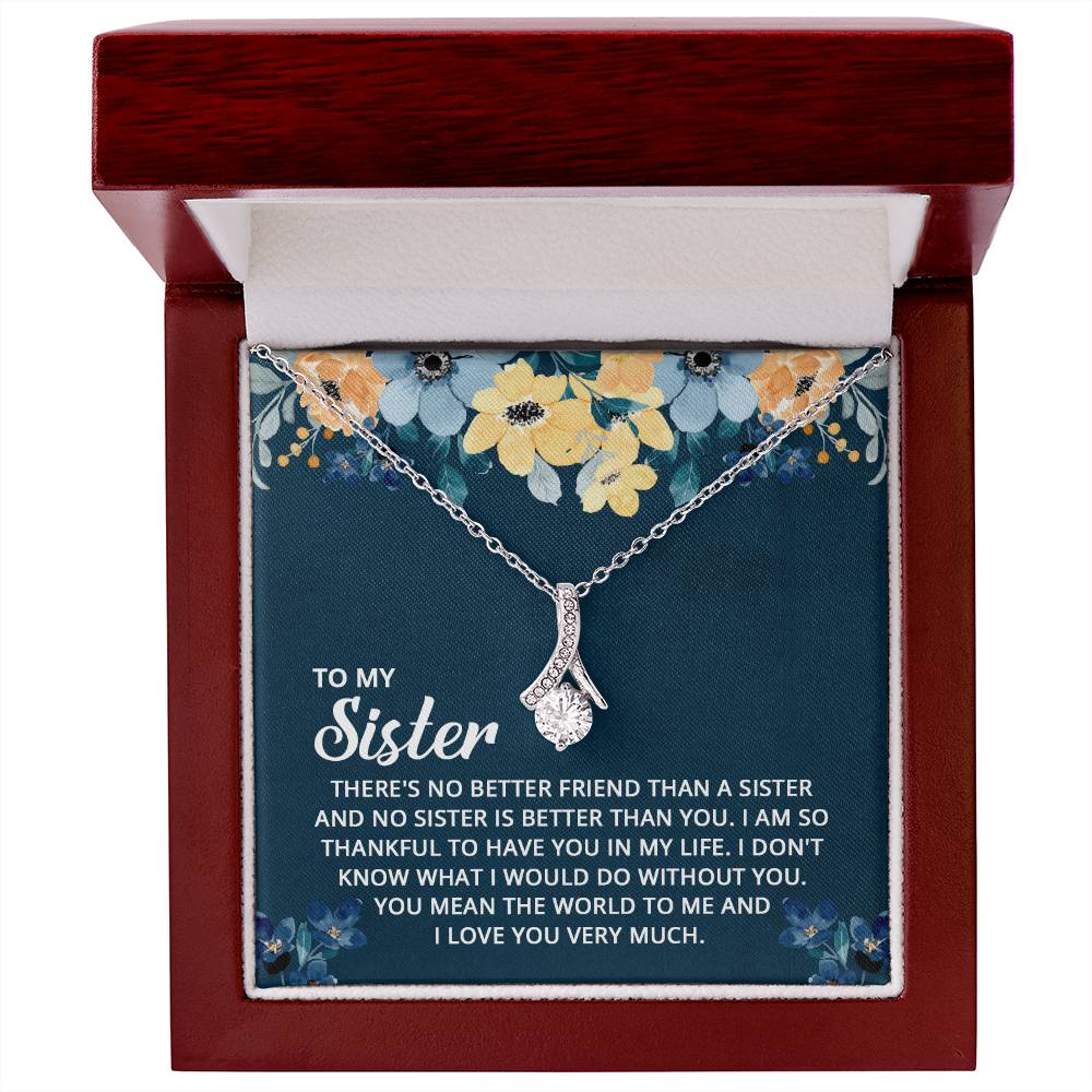 Gift for Sister -  Alluring Beauty Necklace