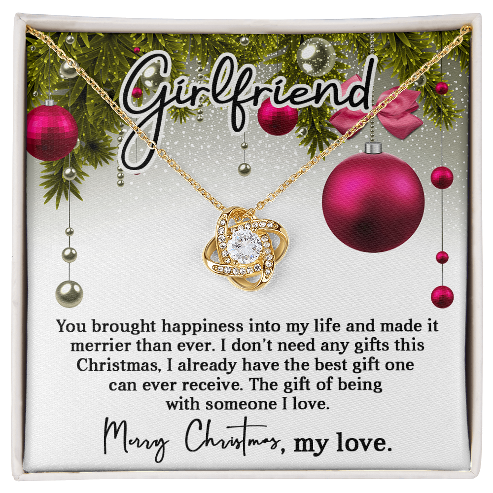Girlfriend - Christmas Gift - Love Knot Necklace