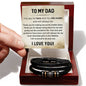Father's Day Special Gift - Happy Father's Day - Love You Forever Bracelet
