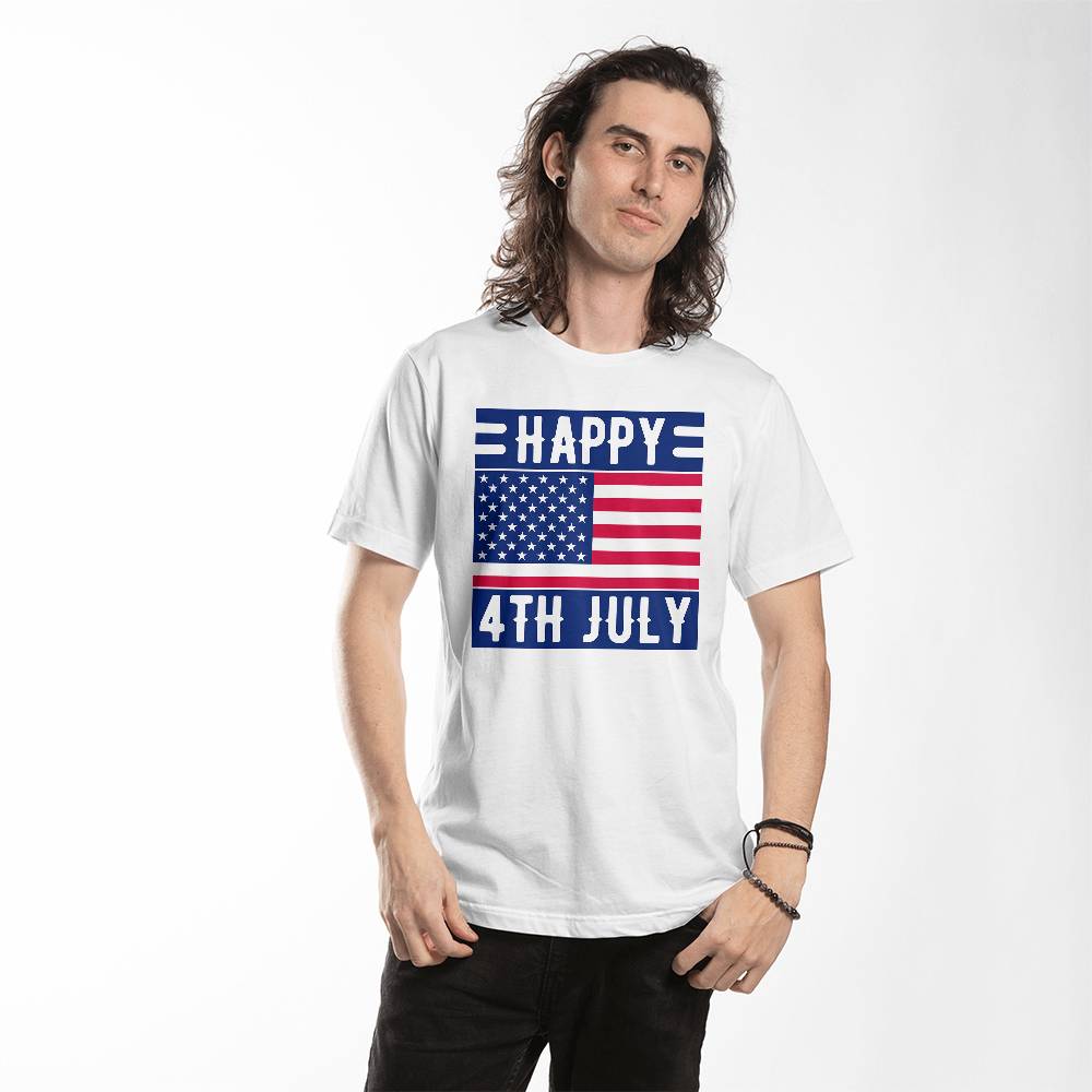 Happy 4th July T-shirt - 4th of July  Gift - USA Independence Day