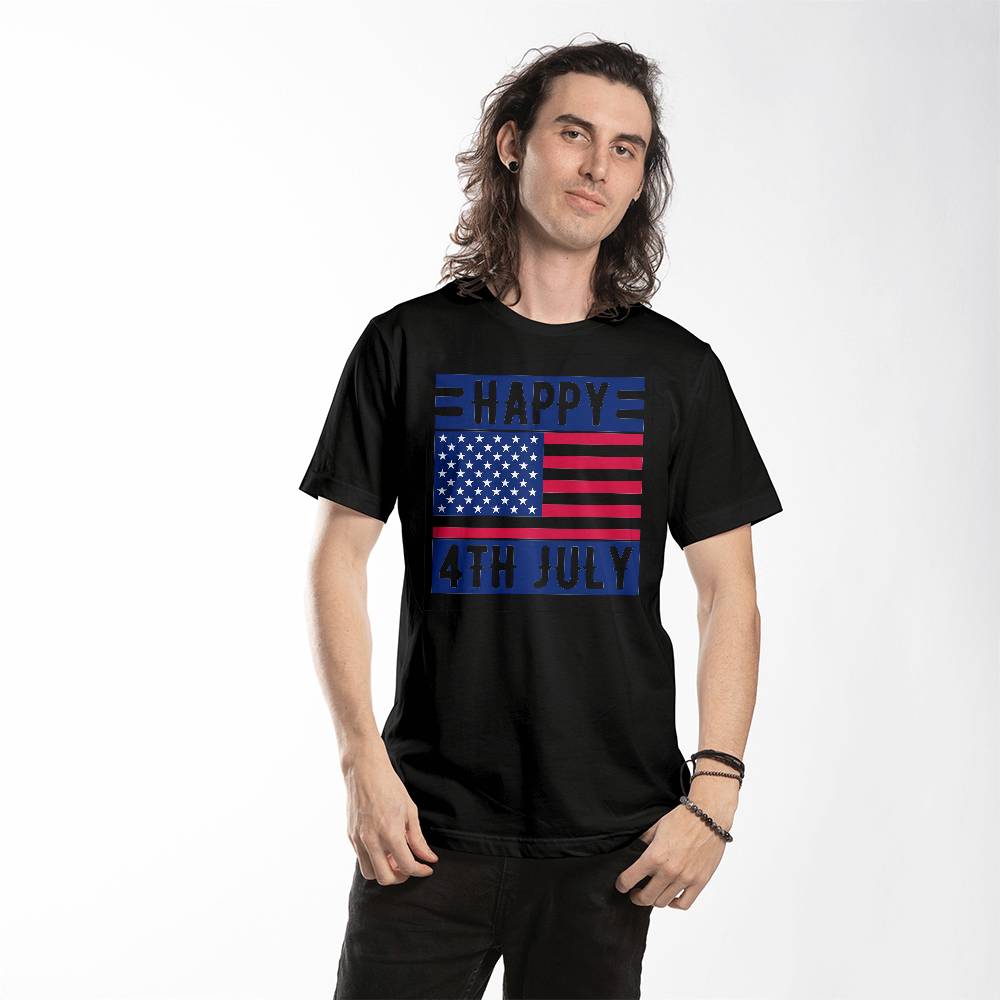 Happy 4th July T-shirt - 4th of July  Gift - USA Independence Day