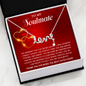 To My Soulmate - On My Heart - Best Gift for Scripted Love Necklace