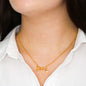 To My Soulmate - On My Heart - Best Gift for Scripted Love Necklace