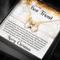 To My Best Friend - Christmas Gift - Scripted Love Necklace