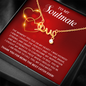 To My Soulmate - On My Heart - Best Gift for Scripted Love Necklace