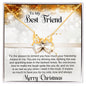 To My Best Friend - Christmas Gift - Scripted Love Necklace
