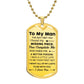 Gift for Boyfriend - Dog Tag