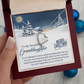 To My Beautiful Granddaughter - Christmas Gift - Forever Love Necklace