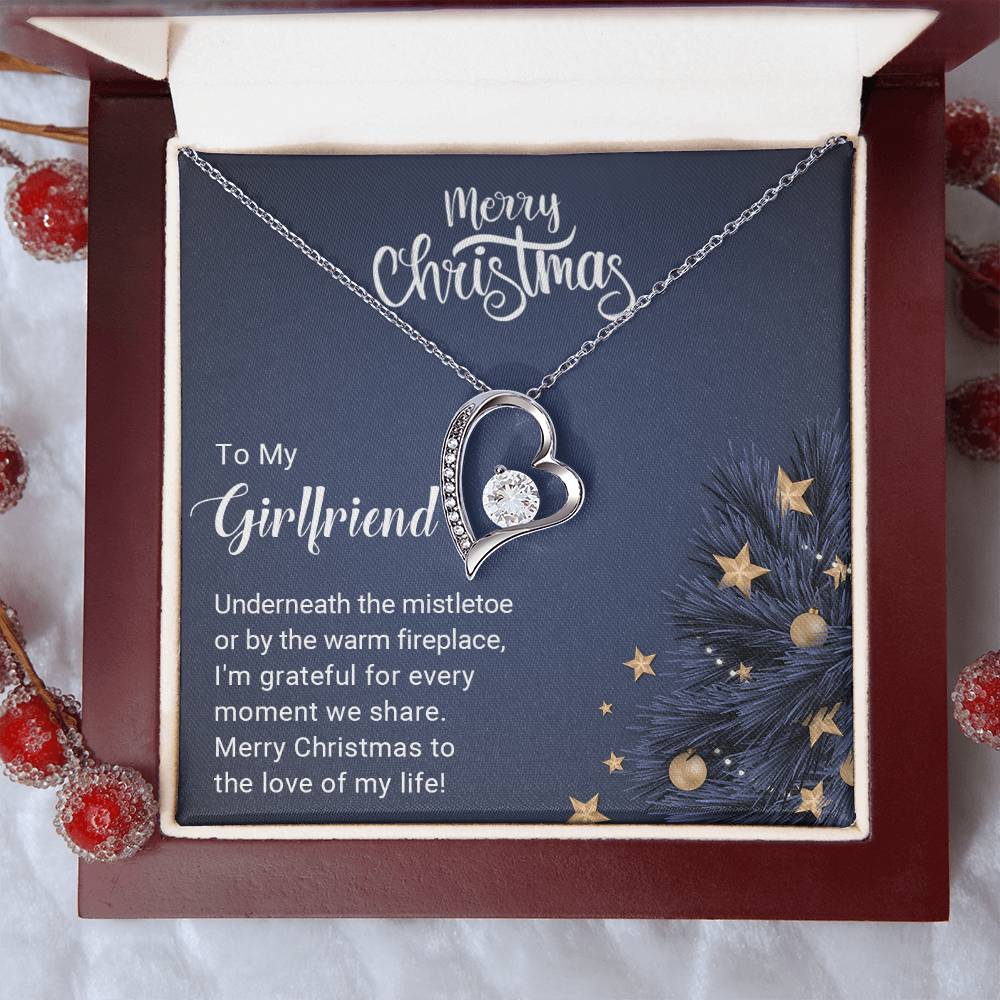 Girlfriend - Love Of My Life - Christmas Gift - Forever Love Necklace