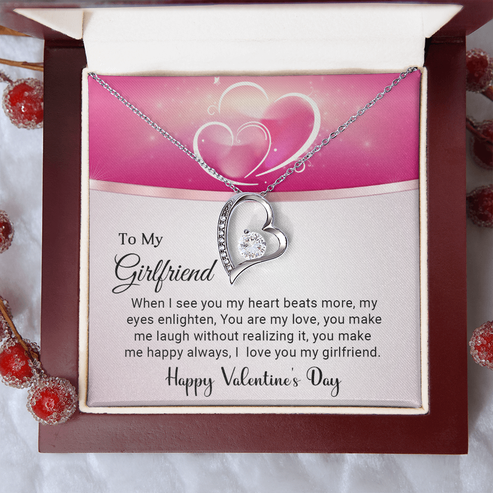 To My Girlfriend - You are my love - Best Gift For Valentine - Forever Love Necklace
