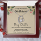 To My Wonderful Girlfriend - Christmas Gift - Forever Love Necklace