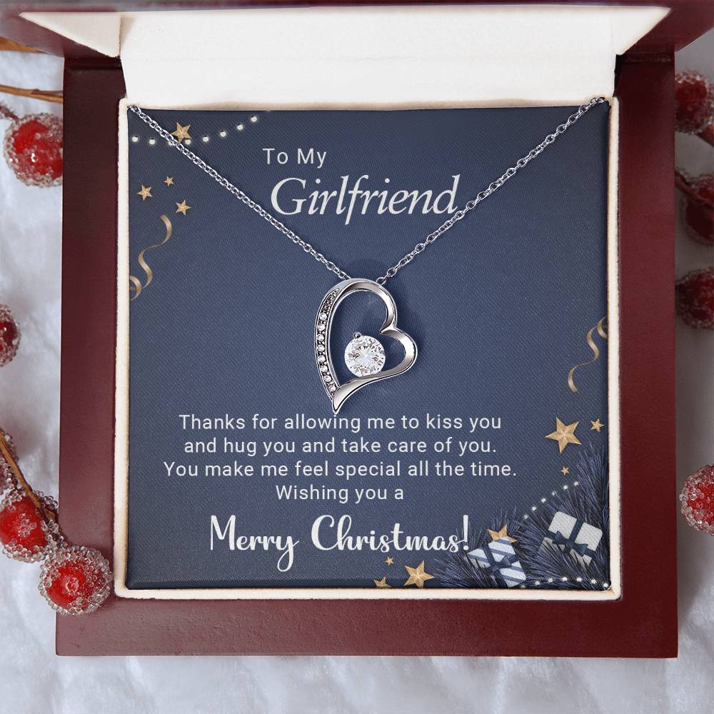 Girlfriend - Kiss - Christmas Gift - Forever Love Necklace