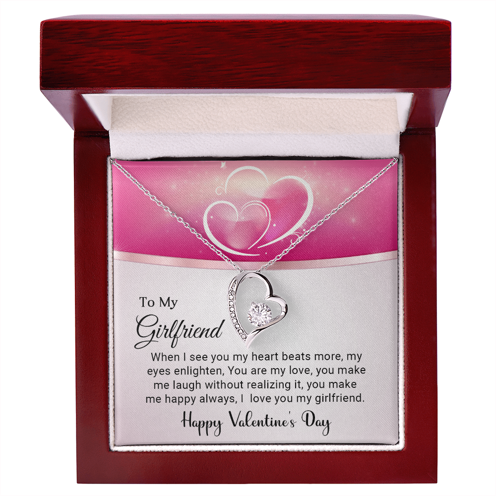 To My Girlfriend - You are my love - Best Gift For Valentine - Forever Love Necklace