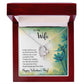 To My Wife - Best Gift For Valentine - Forever Love Necklace
