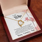 To My Wife - Best Gift For Valentine - Forever Love Necklace