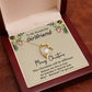 To My Wonderful Girlfriend - Christmas Gift - Forever Love Necklace