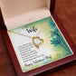 To My Wife - Best Gift For Valentine - Forever Love Necklace