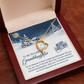 To My Beautiful Granddaughter - Christmas Gift - Forever Love Necklace
